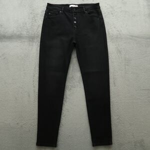 KanCan Jeans Junior's Size 15/31 Black High-Rise Skinny Denim 30.5" Inseam